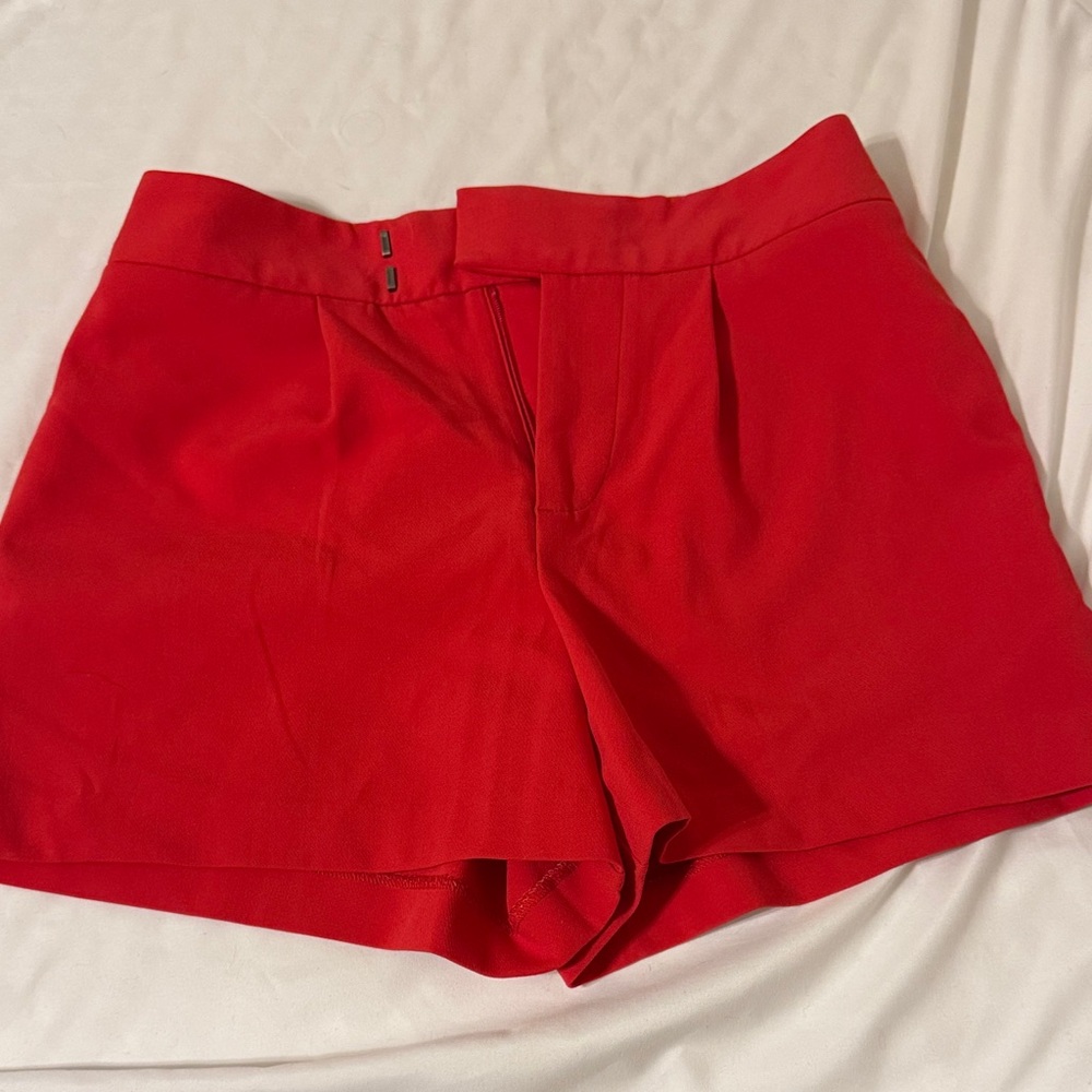 a new day Red High Waist Women's Shorts